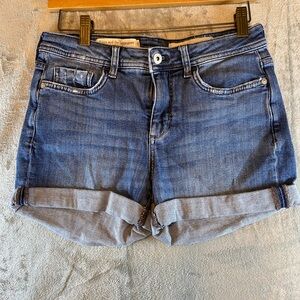 Pilcro and the Letterpress by Anthropologie Denim Blue Jean Shorts Size 26